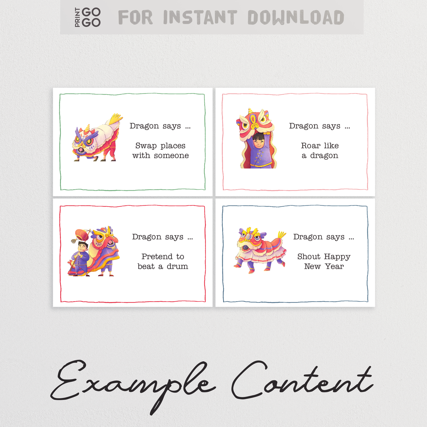 Dragon Says - The Fun Chinese New Year Party Game for Kids!