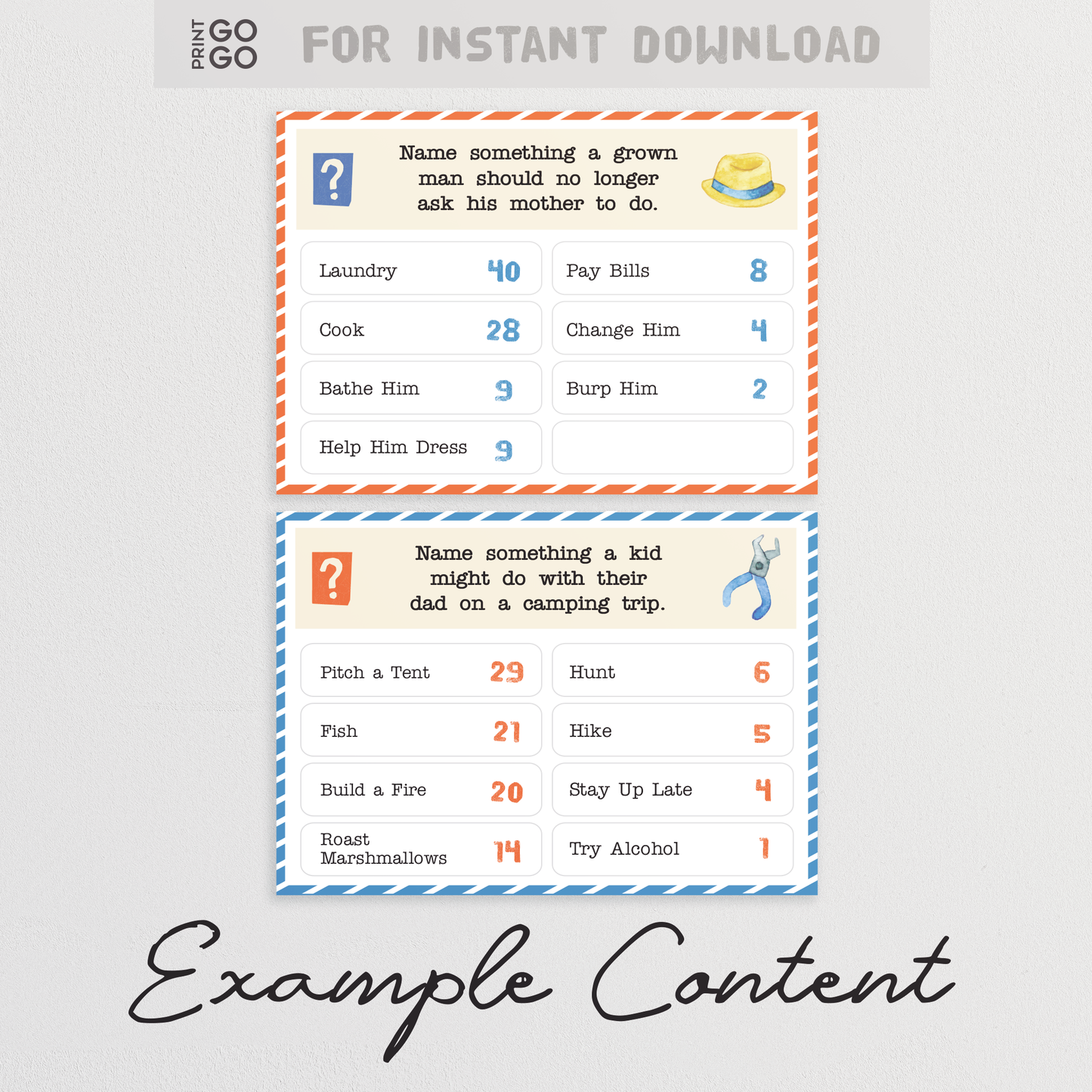 Father's Day Feud - There are no ties in this party game!