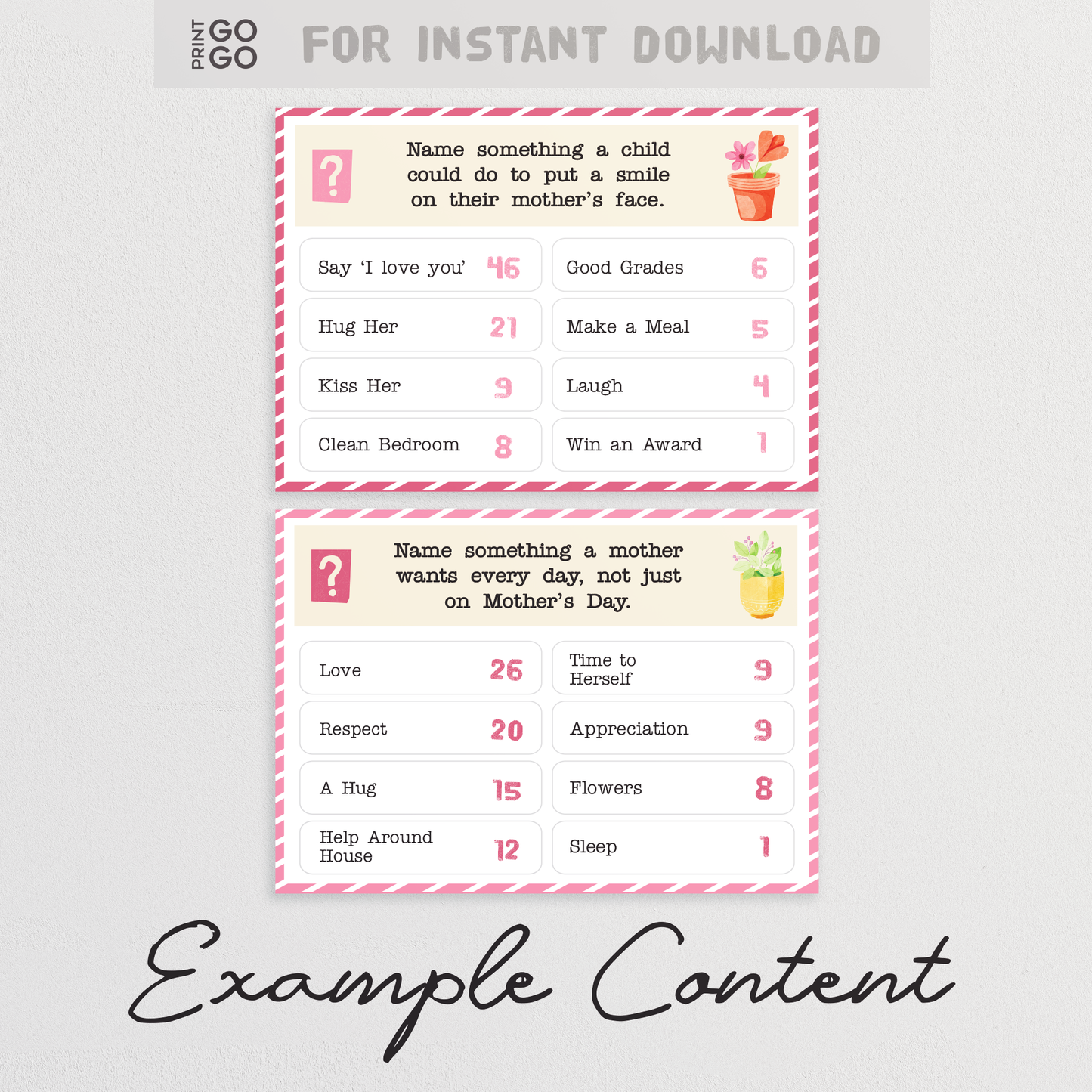 Mother's Day Face-Off - A showdown of maternal instincts!