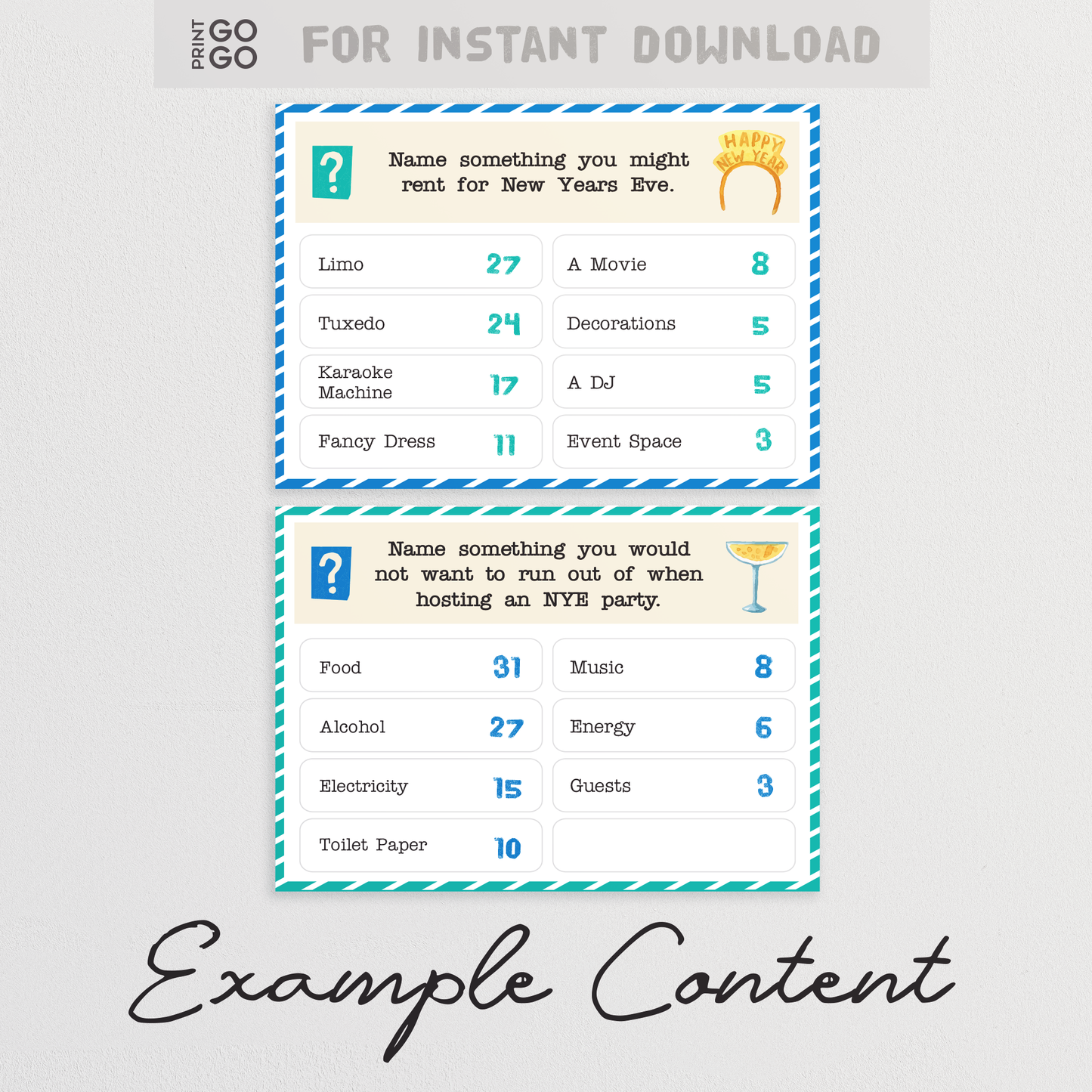 New Year's Eve Feud - Two teams, one feud, an unforgettable night!