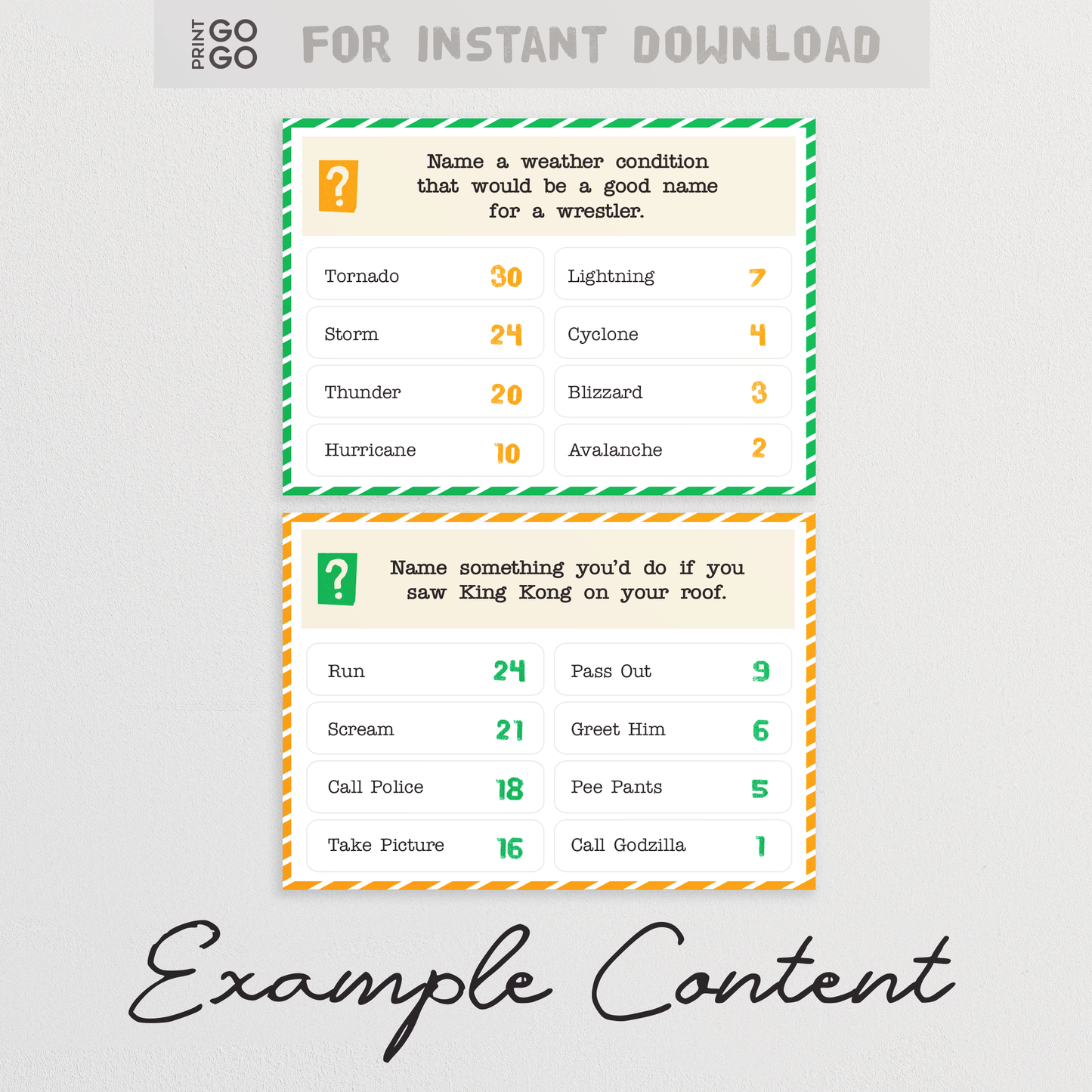 Party Feud - Can You Out Survey Your Family?