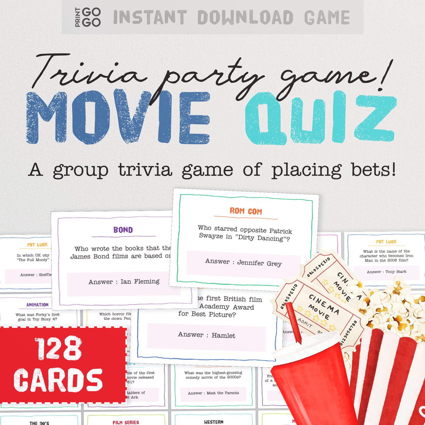 The Movie Quiz - A Trivia Party Game