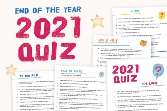 2021 Quiz - Can You Remember Everything That Happened This Year? End Of The Year Trivia Quiz Questions 