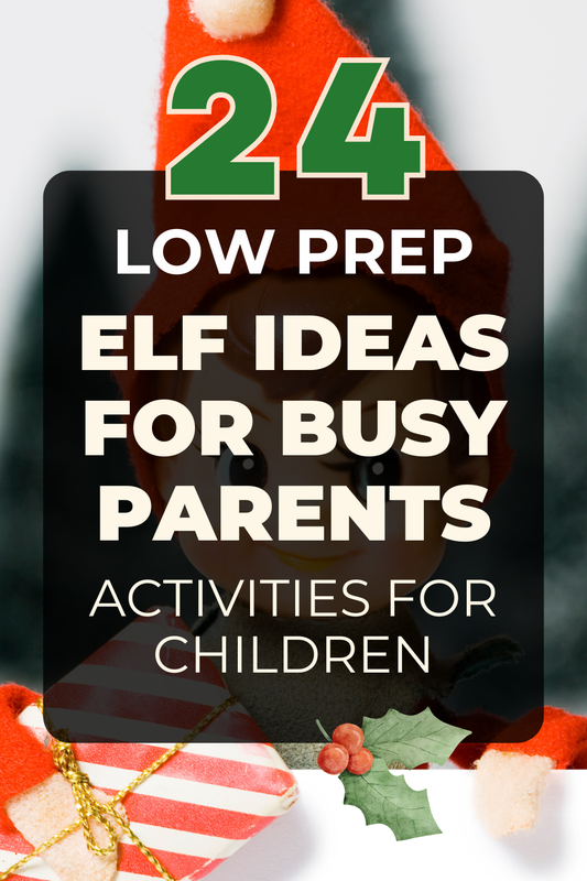 24 Fun and Free Daily Elf on the Shelf Activity Ideas for Kids