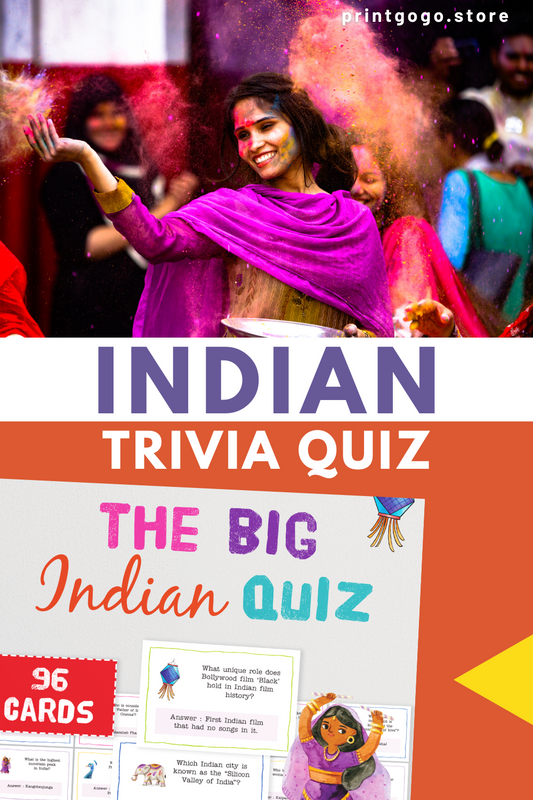 The Indian Big Quiz: 96 Questions to Test Your General Knowledge!