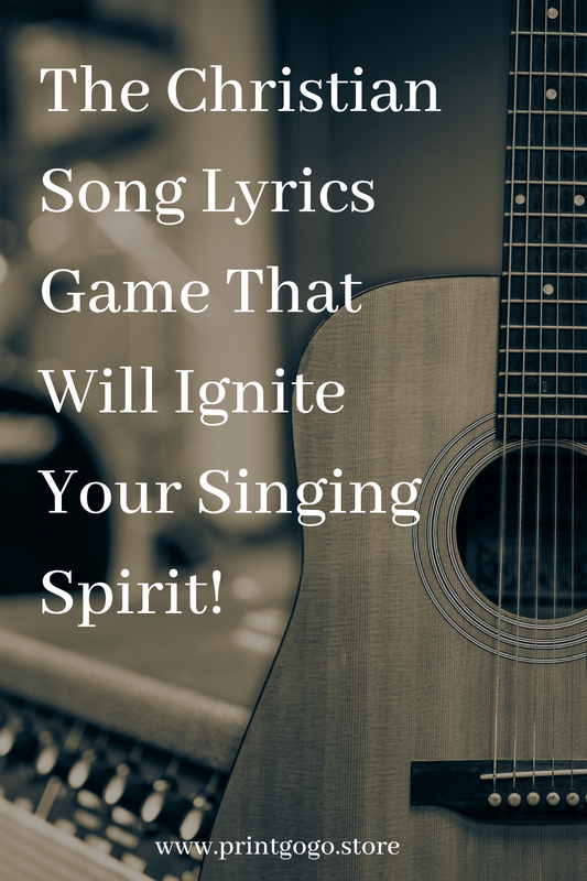 The Christian Song Lyrics Game That Will Ignite Your Singing Spirit!