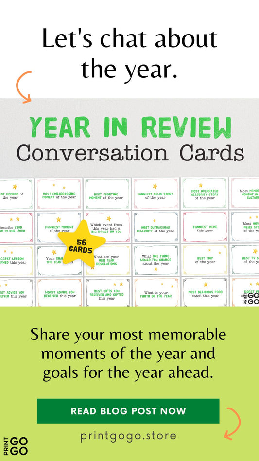 How Was Your Year? Conversation Cards To Share With Family