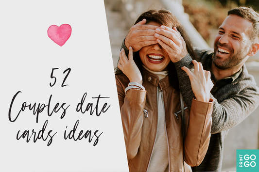 52 Couple Date Card Ideas for Going Out and Staying In