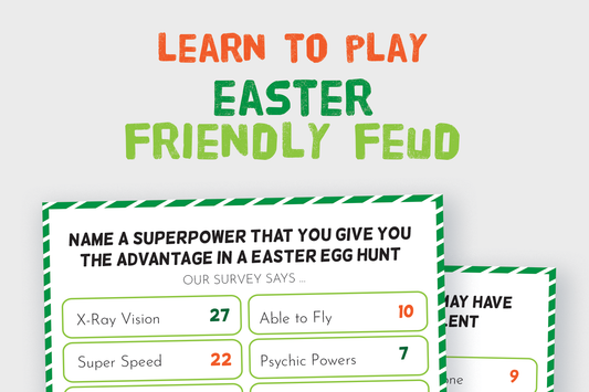 Learn to Play The Hilarious Game of Easter Friendly Feud