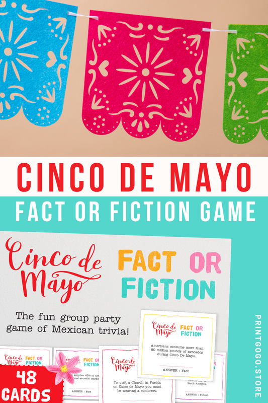 Play Cinco de Mayo Fact or Fiction - The Perfect Family Party Game!