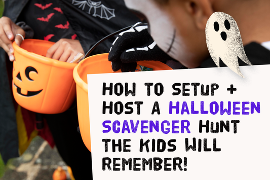 How to Setup + Host A Halloween Scavenger Hunt Kids Will Remember!