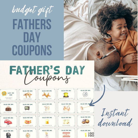 20 Father's Day Coupon Ideas - A Perfect Budget Homemade Gift Idea