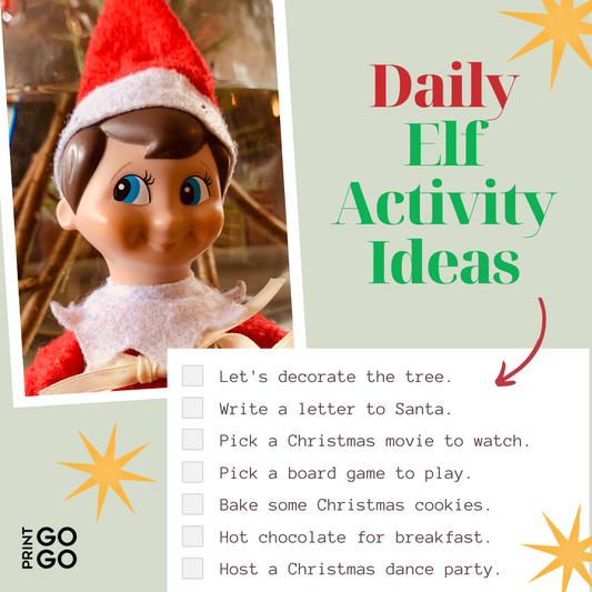 24 Fun and Free Daily Elf on the Shelf Activity Ideas for Kids