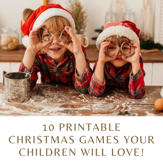 10 Printable Christmas Games Your Children Will Love!