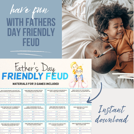 Have Fun on Fathers Day and Play the Hilarious Game of Friendly Feud