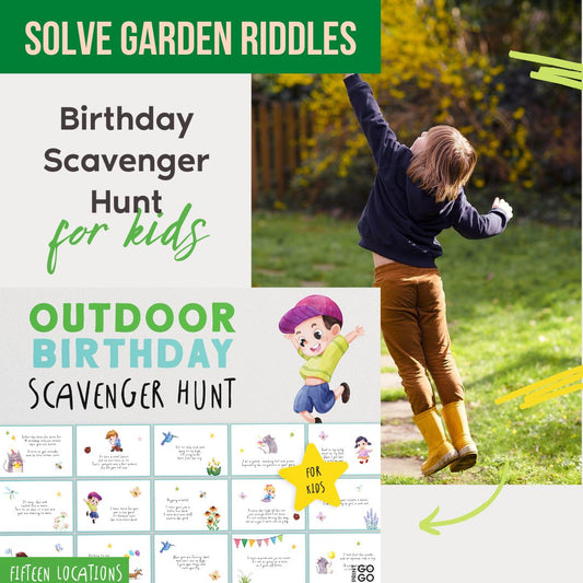Fun Scavenger Hunt Riddles To Setup A Garden Scavenger Hunt At Home