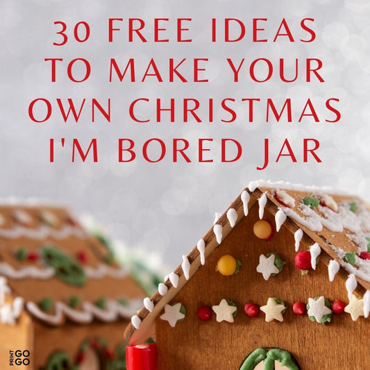 30 Free Ideas To Make Your Own Christmas I'm Bored Jar for Kids