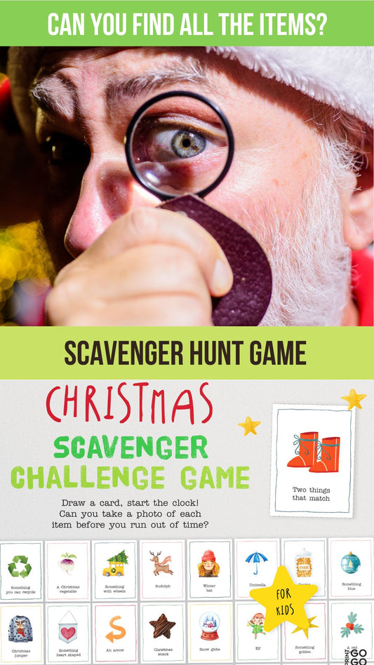 This Christmas Take On The Ultimate Christmas Scavenger Hunt!