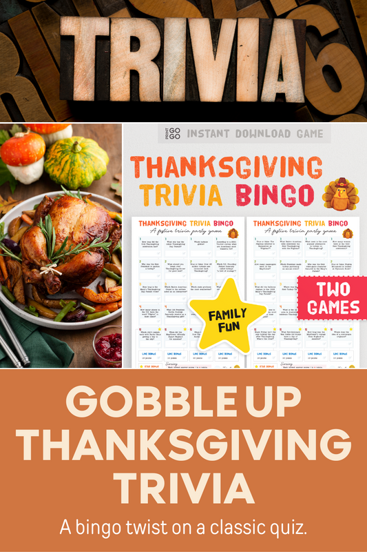 Gobble Up the Facts in Thanksgiving Trivia Bingo!