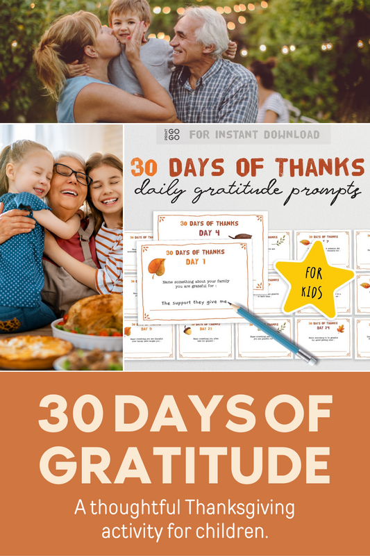 30 Days of Gratitude: A Thoughtful Thanksgiving Celebration