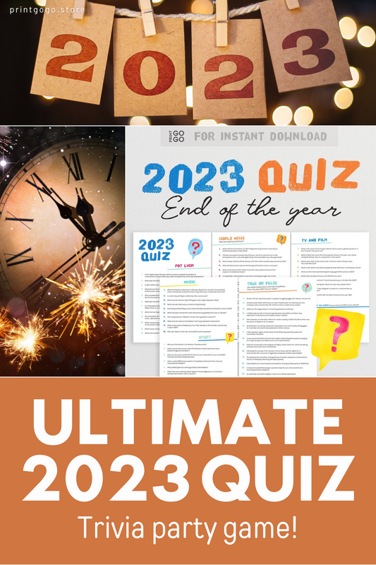 Ultimate 2023 Quiz: Can You Ace the Year Recap?