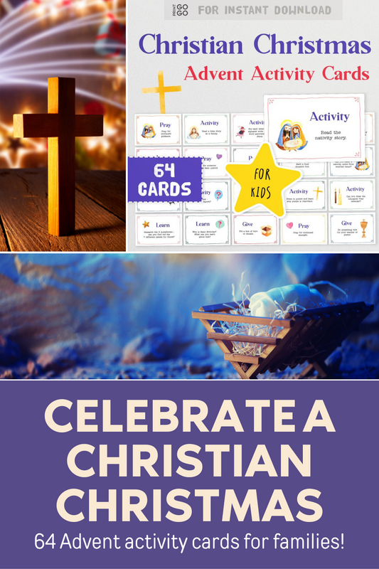 64 Ideas for Celebrating Advent with Christian Activity Cards