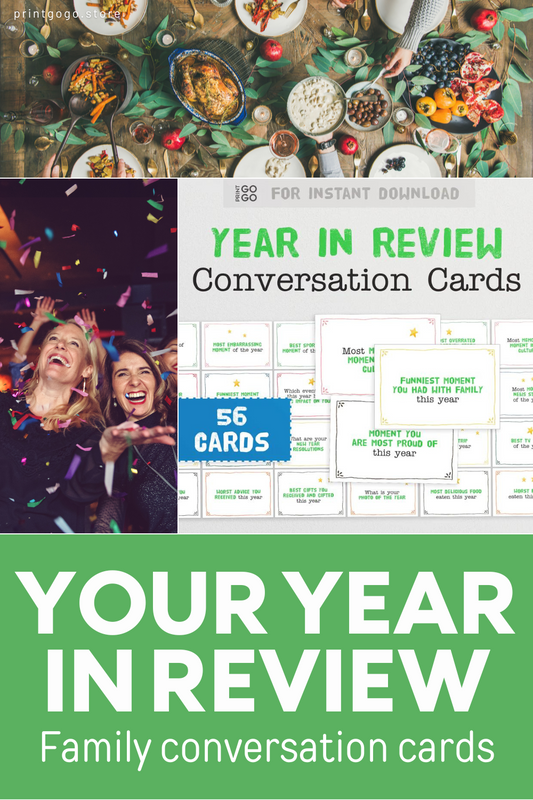 Must-Have Conversation Cards for your 2023 Christmas and New Year!