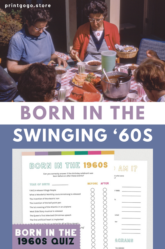 Remembering the 1960s: A 60th Birthday Trivia Quiz!