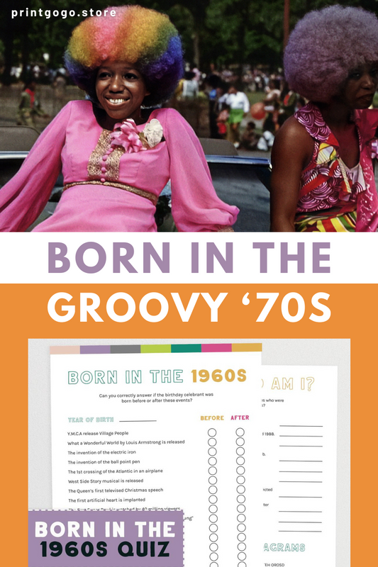 Remembering the 1970s: A 50th Birthday Trivia Quiz!