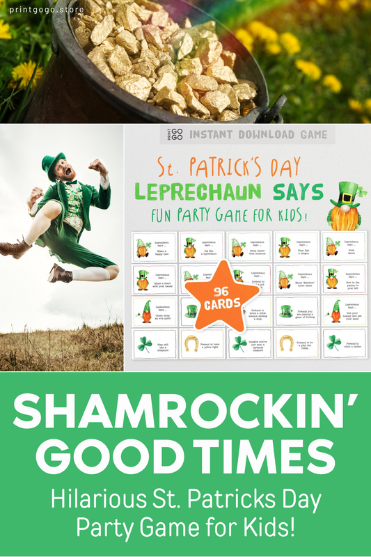 Have a Shamrockin' St. Patricks Day with Leprechaun Says!