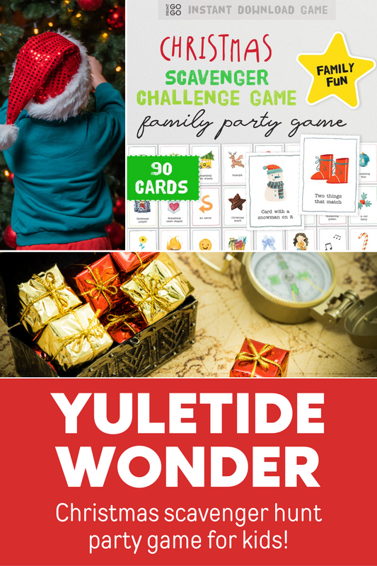 Yuletide Wonder: A Christmas Scavenger Challenge Game!