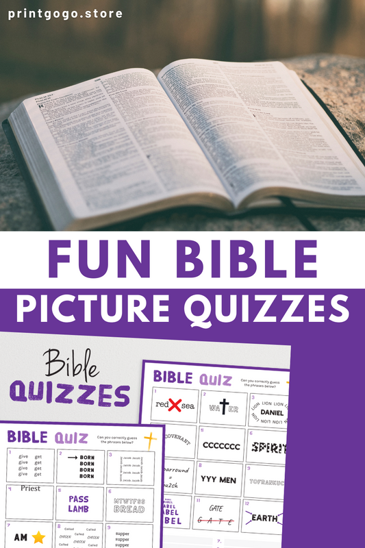The Most Fun Bible Quiz: Say What You See With Dingbats!