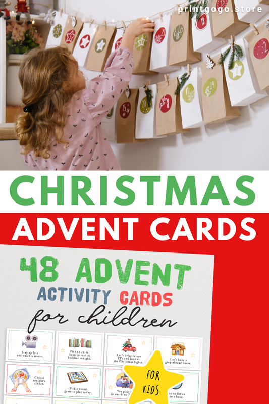 48 Christmas Countdown Advent Activities for Children!