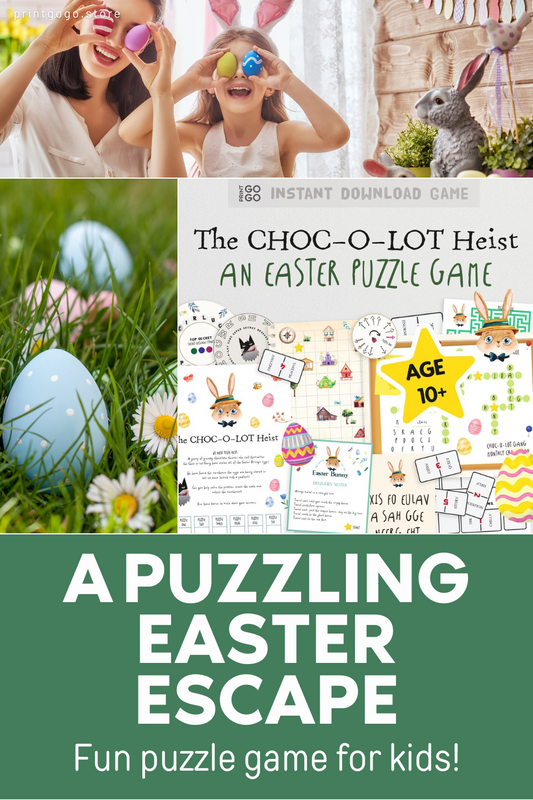 Don't Be Puzzled: The Choc-o-Lot Heist Easter Escape Game for Kids!