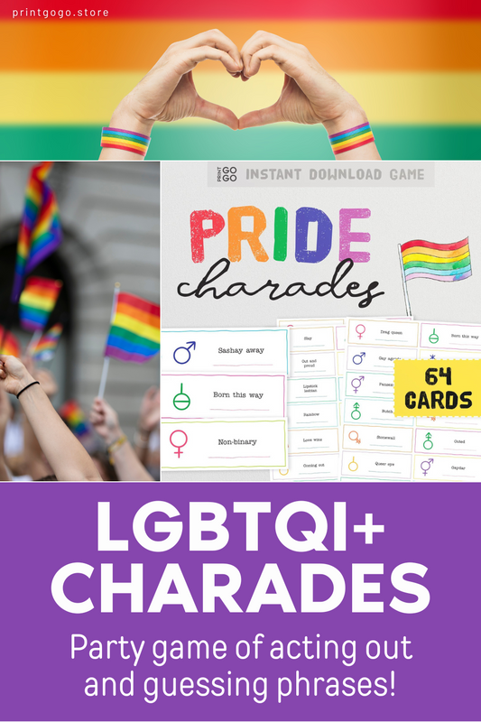 Play LGBTQI+ Charades and Celebrate Pride!
