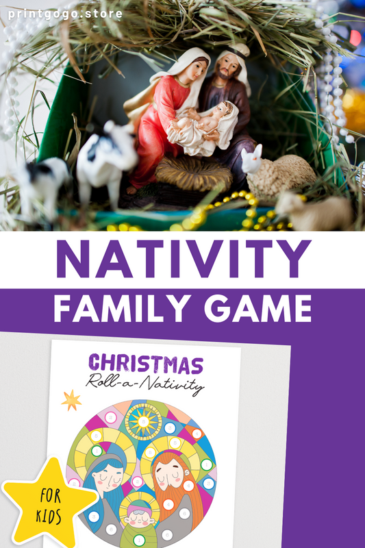 Roll a Nativity Dice Game: A Super Fun Christian Holiday Party!