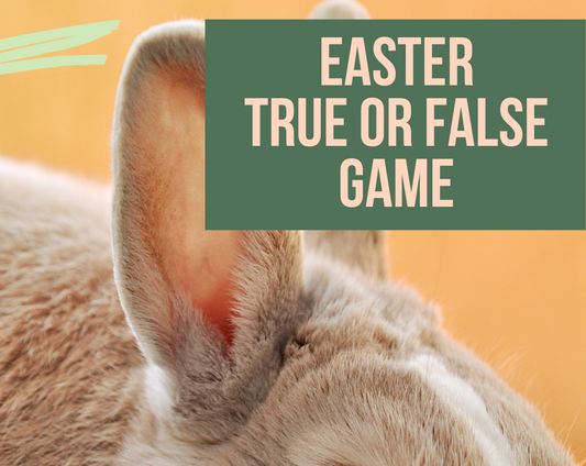 Play the Easter True or False Family Game