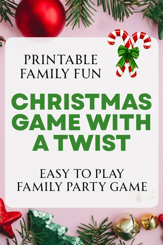 A Fun Christmas Party Game for Kids & Families