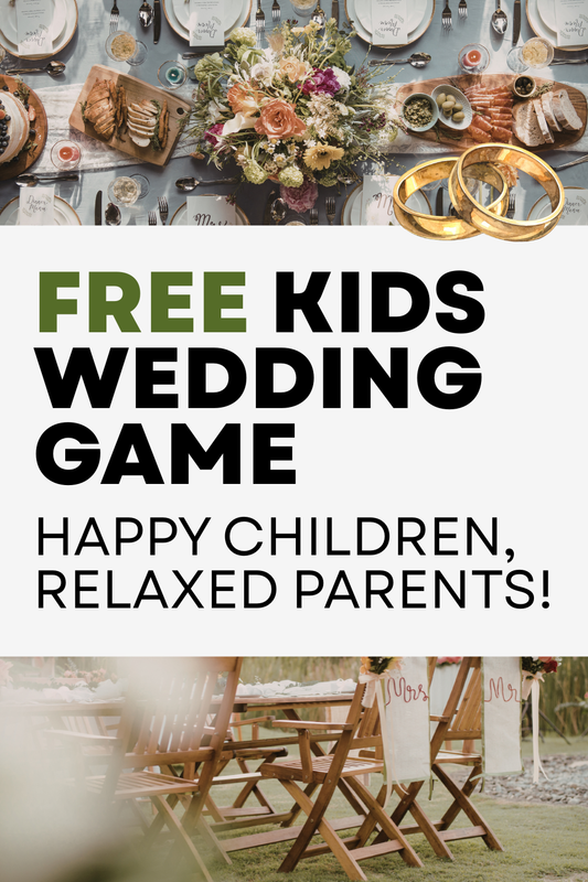 A Free Printable Wedding Game for Kids (Because Little Guests Deserve Big Fun Too!)