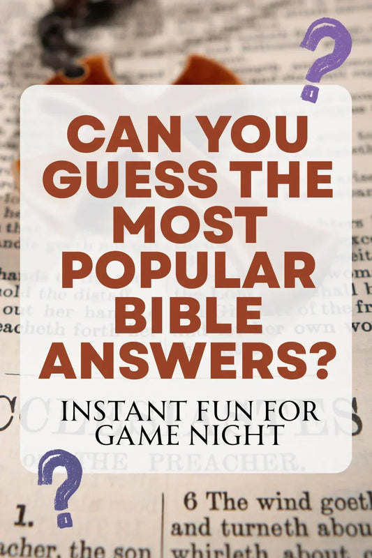 The Christian Party Game Where Thinking Like Everyone Else Wins!