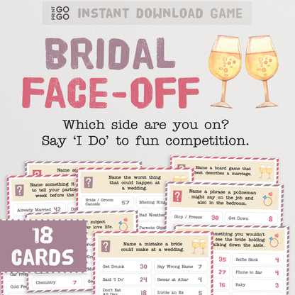 Bridal Face-Off : Say 'I Do' to some fun family competition!