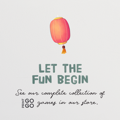 Chinese New Year Scavenger Hunt for Kids