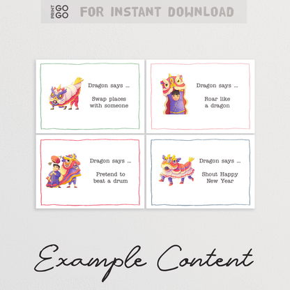 Dragon Says - The Fun Chinese New Year Party Game for Kids!