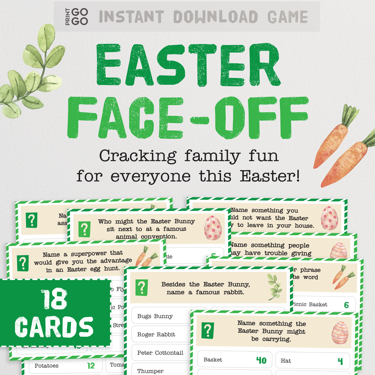 Easter Face-Off : Cracking fun for all the family!
