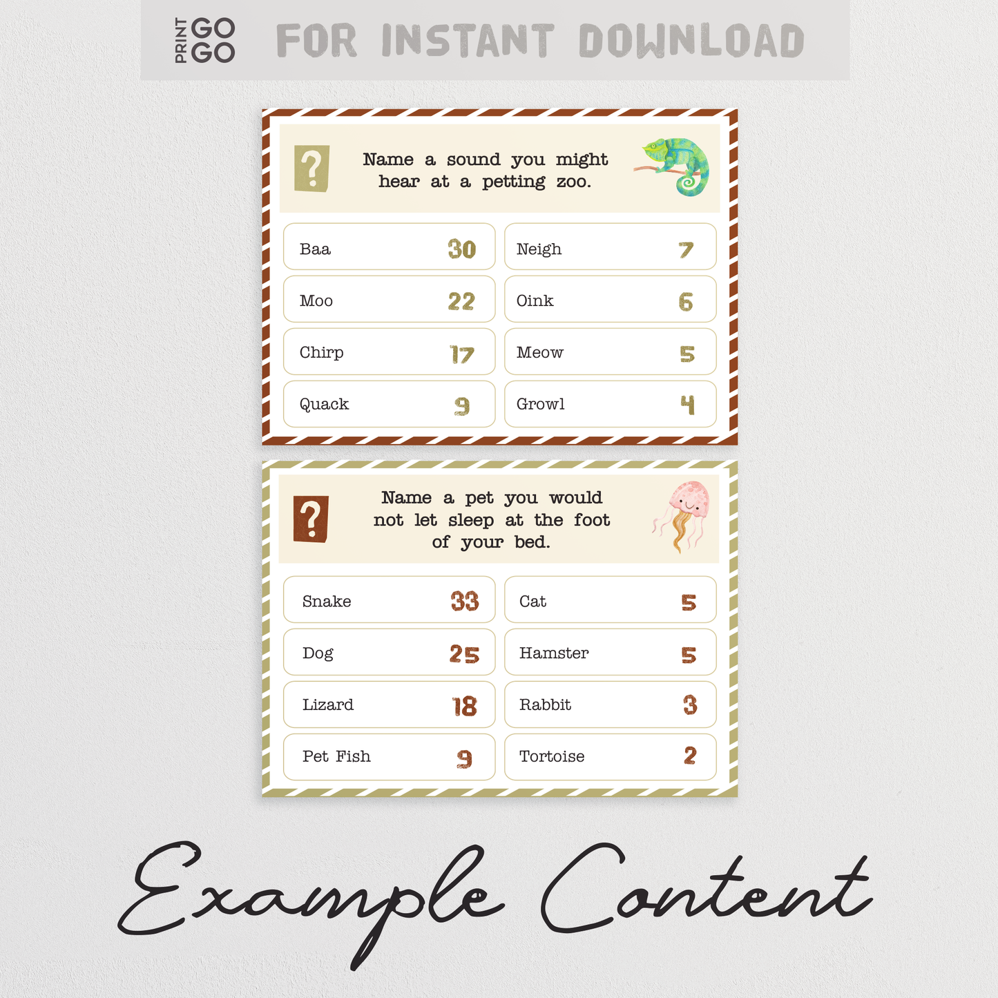 Animal Face-Off : The Party Game of Horsing Around for Top Answers