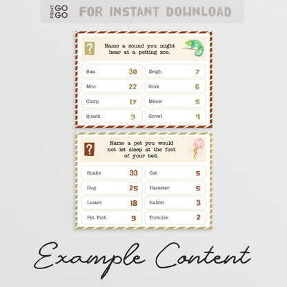 Animal Face-Off : The Party Game of Horsing Around for Top Answers