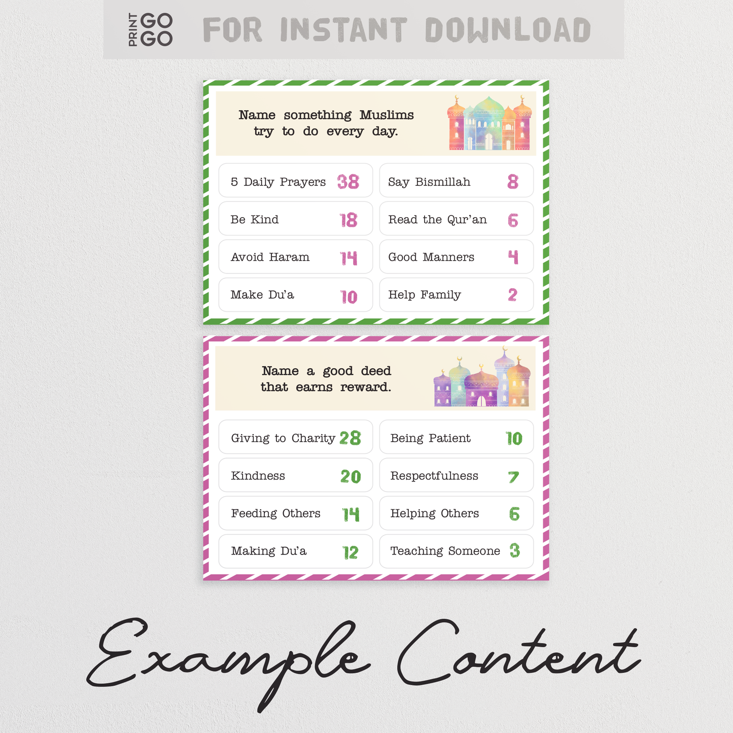 Ramadan Feud - A Faith Filled Battle of Wits