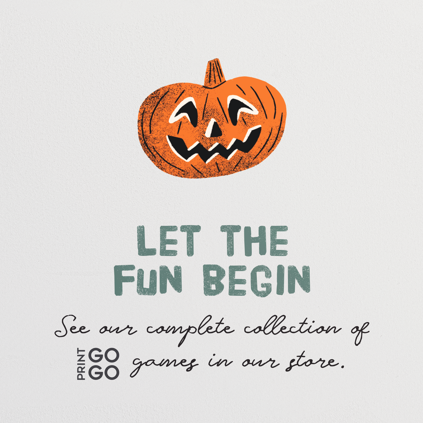 Halloween Scavenger Challenge Game for Kids - Draw a Card, Start the Timer and Hunt!