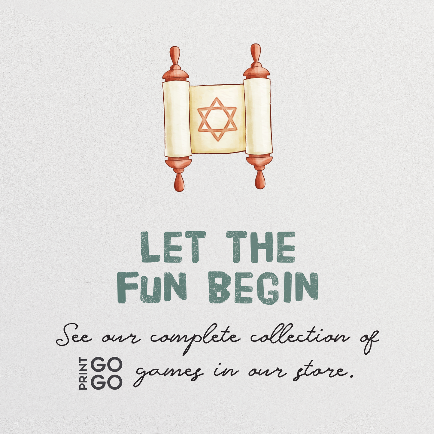 Hanukkah Bingo Cards - The Fun Jewish Party Game of Getting Five in a Row