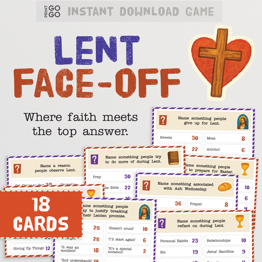 Lent Family Face-Off – A Faith-Filled Game of Top Answers and Fun
